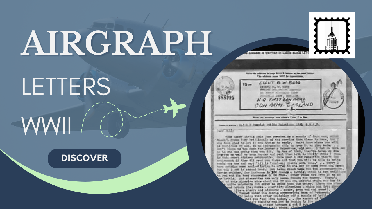 partial picture of an airgraph letter.