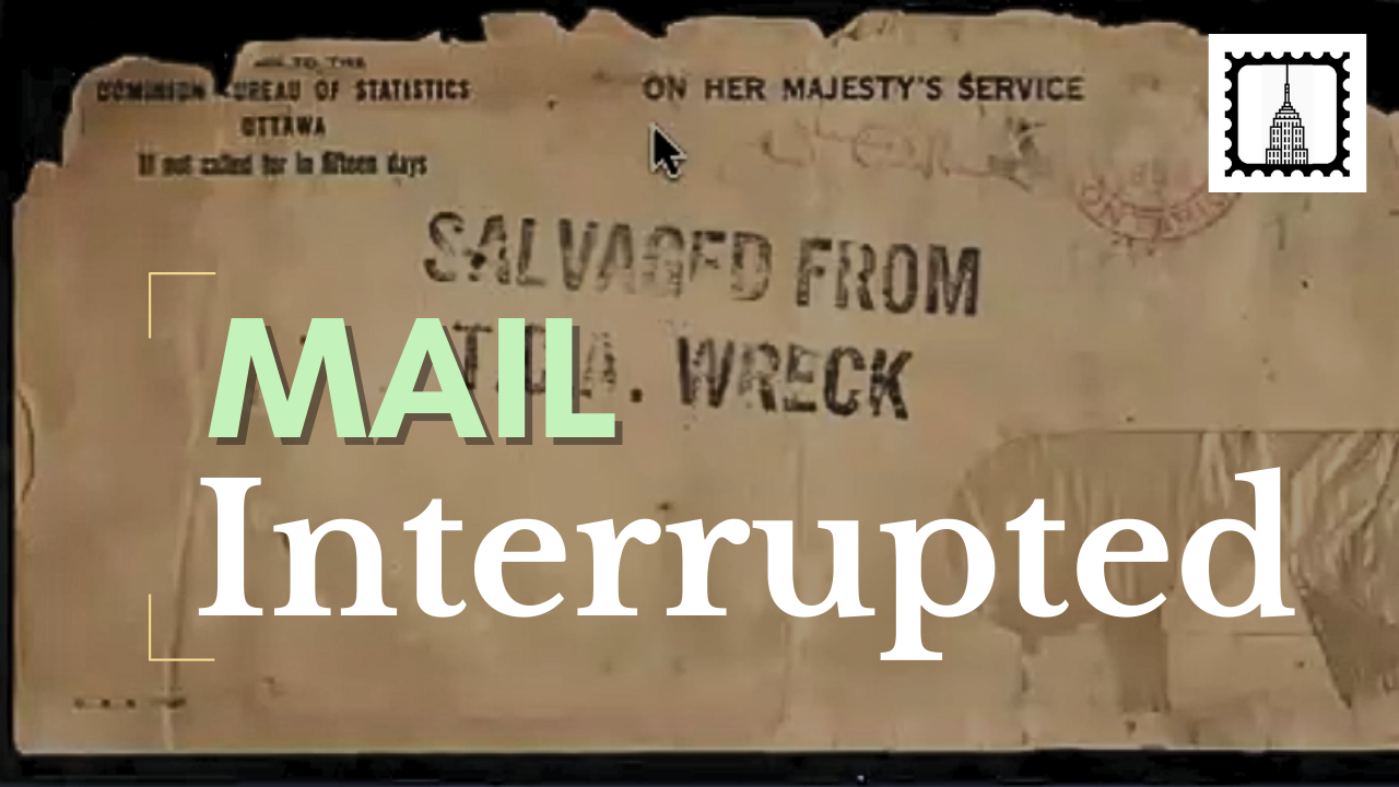 an envelope from a wreck