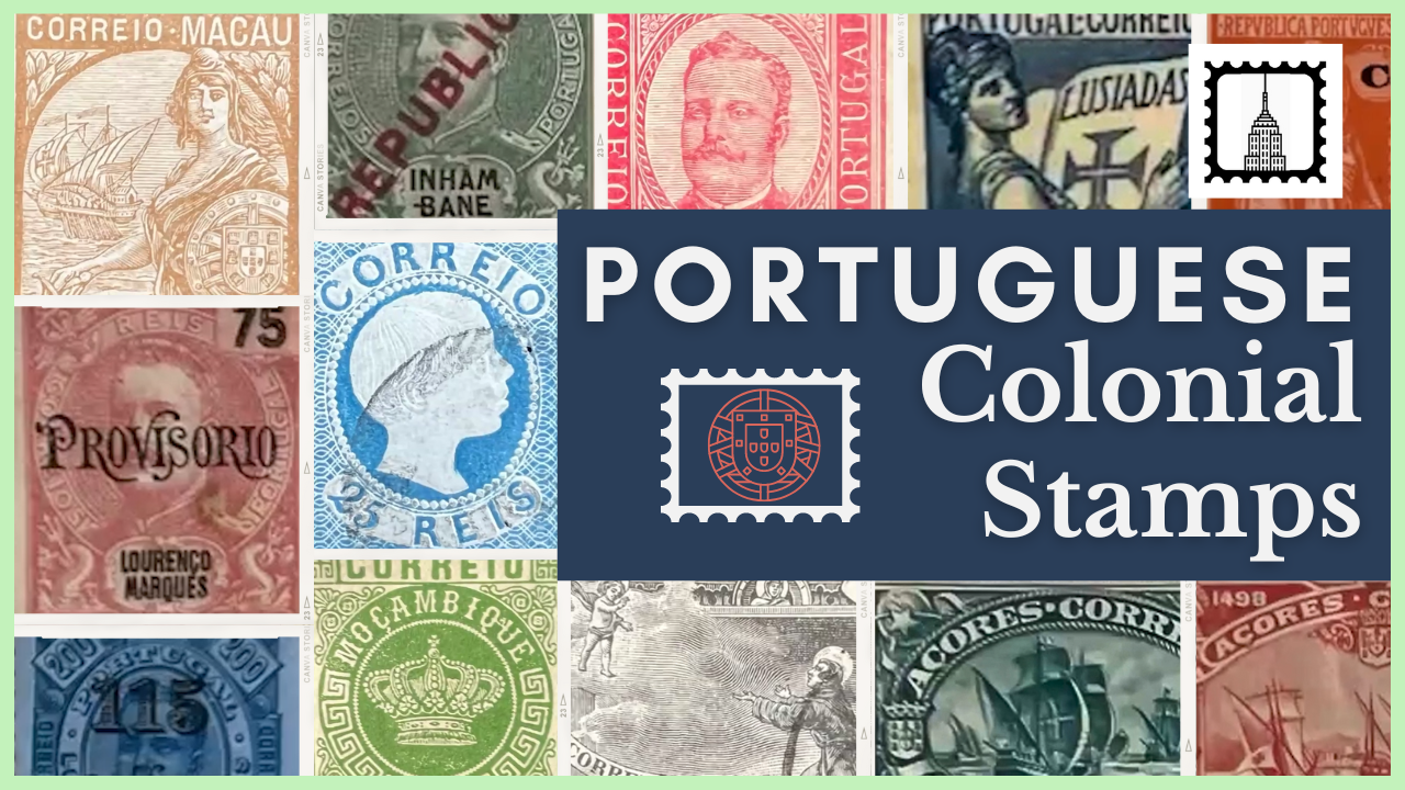 colllage of stamps