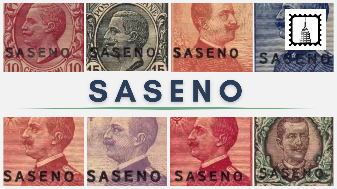 stamps from Saseno