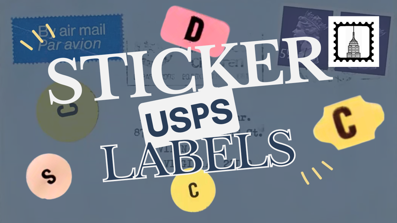 Exploring Pressure Sensitive Labels from US Post Offices (1977-1984) on Great Britain Covers